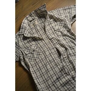 Vintage 80s Campus Rugged Country Plaid Shirt - Short Sleeve